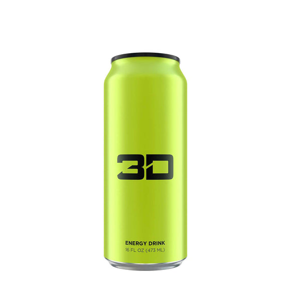 3D ENERGY DRINK 12/16oz GREEN