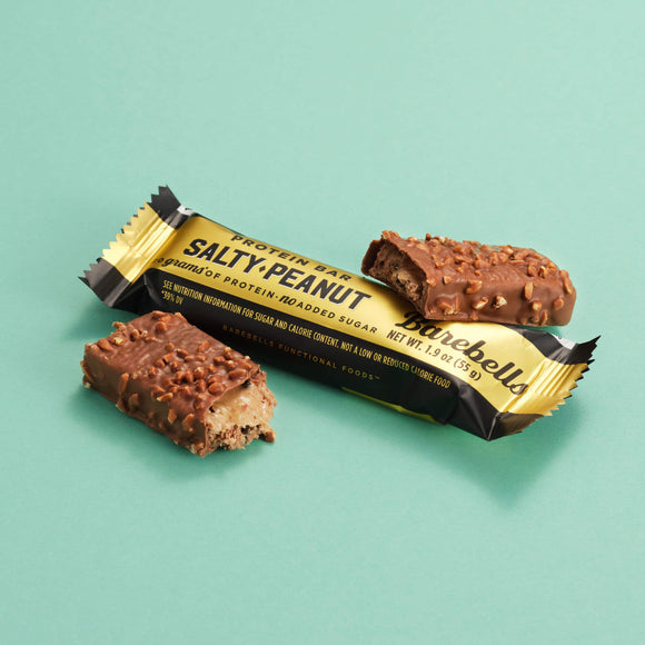 BAREBELLS BAR 12/55g SALTY PEANUT