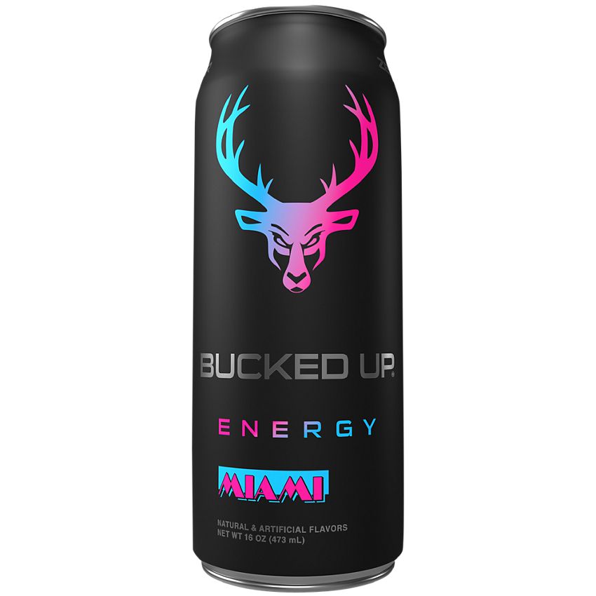 BU BUCKED UP ENERGY 12/16oz MIAMI – N2G Store