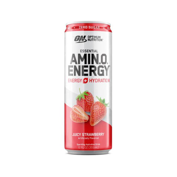 Opt Amino Energy Sparkling Strawberry (12/12oz)