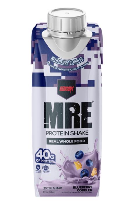 RedCon1 MRE Shake Blueberry Cobbler (12 tetra)