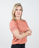 EoS Next Level Flag Tee - Heather Redwood