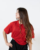 ADA + EoS Tri Blend Tee - Red