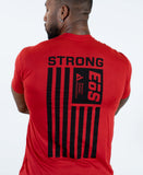 ADA + EoS Tri Blend Tee - Red