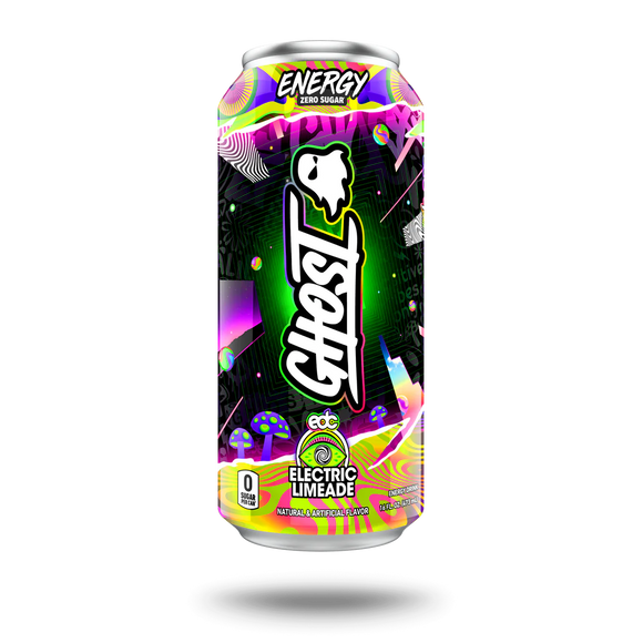 GHOST ENERGY RTD 12/16oz ELECTRIC LIMEADE