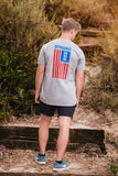 EōS Next Level Flag Tee - Patriotic Colors