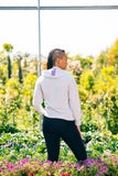 Women's Lightweight Hoodie - Oyster Mushroom