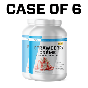N2G Whey Protein Strawberry Crème - Case of 6