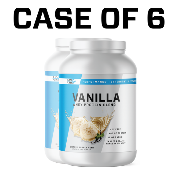 N2G Whey Protein Vanilla - CASE OF 6 (Soy Free)