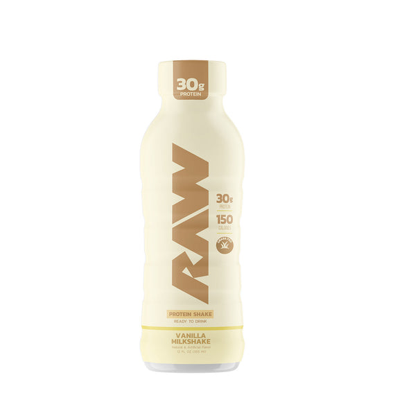 RAW PROTEIN RTD 12/12oz VANILLA