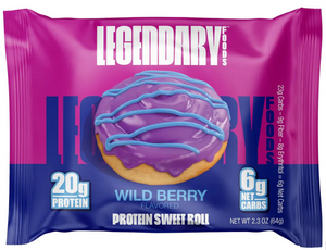 LGD PROTEIN SWEET ROLL 8/67g WILD BERRY