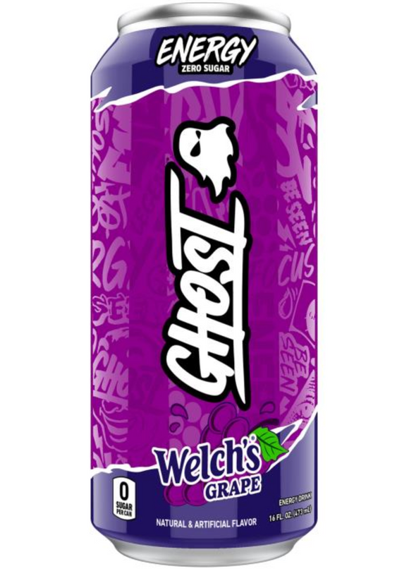 GHOST ENERGY RTD 12/16oz WELCHS GRAPE