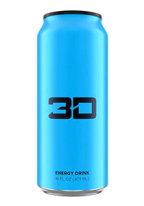 RAW 3D Energy Blue - Berry Blue (12pk/16oz)