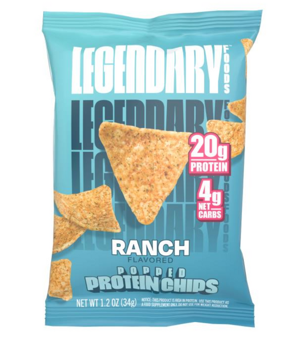 Legendary Protein Chips 7pk Ranch