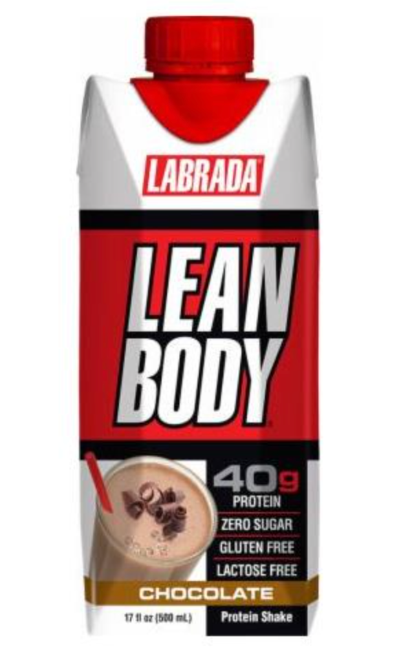 Labrada Lean Body 17oz Chocolate (12 tetra)