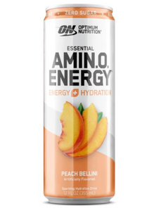 Opt Amino Energy Sparkling Peach Bellini (12/12oz)