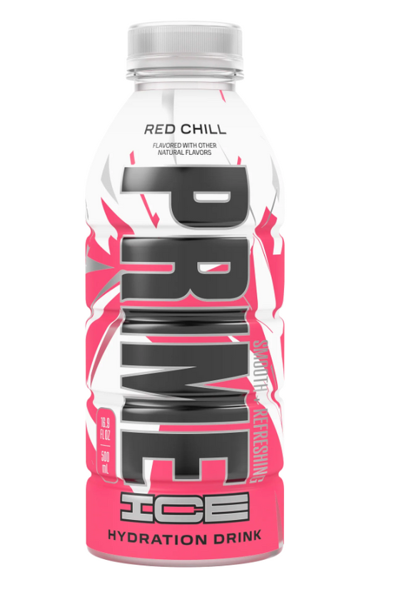 Prime Ice Hydration Red Chill (12/16oz)