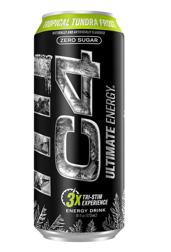 C4 Ultimate Carbonated Tropical Tundra Frost (12/16oz)