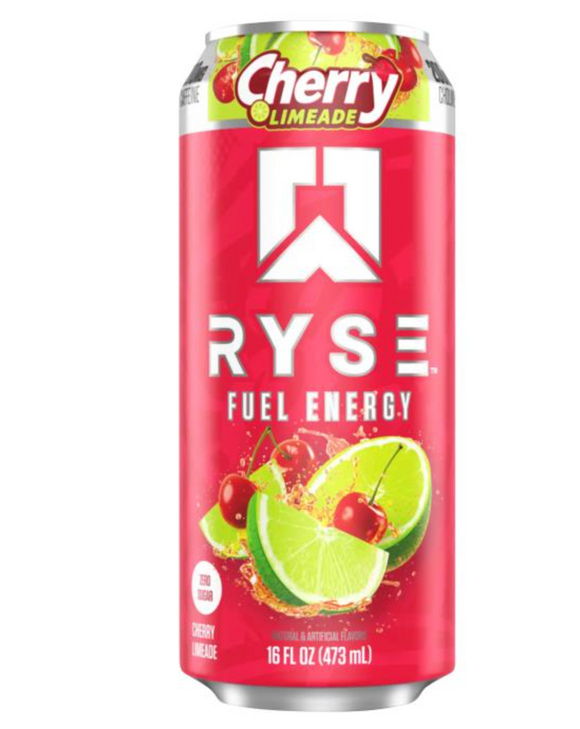 Ryse Fuel Cherry Limeade (12/16oz)