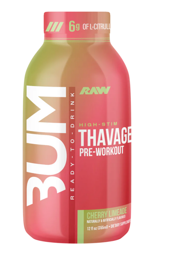 CBUM THAVAGE RTD 12/12oz CHERRY LIMEADE