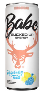 BU BABE ENERGY 12/12oz RASPBERRY TWIST
