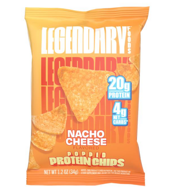 Legendary Protein Chips 7pk Nacho Cheese