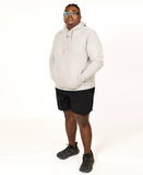 Men's EōS Melange Fleece Hoodie - Satellite