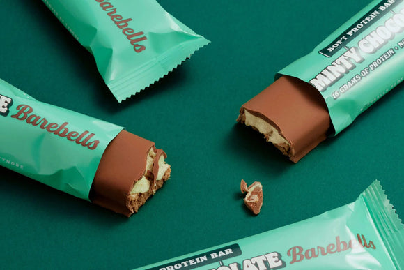 BAREBELLS BAR 12/55g MINTY CHOCOLATE