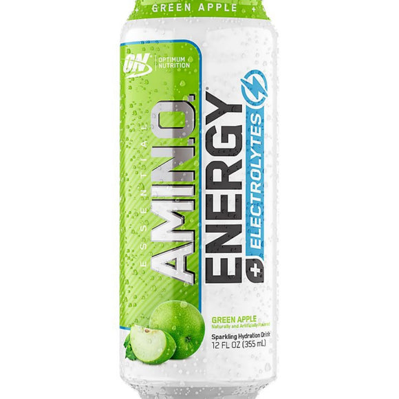 Opt Amino Energy Sparkling Green Apple (12/12oz)