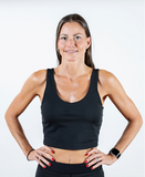 Classic Polygene Crop Tank - Black