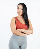 Classic Polygene Crop Tank - Rust
