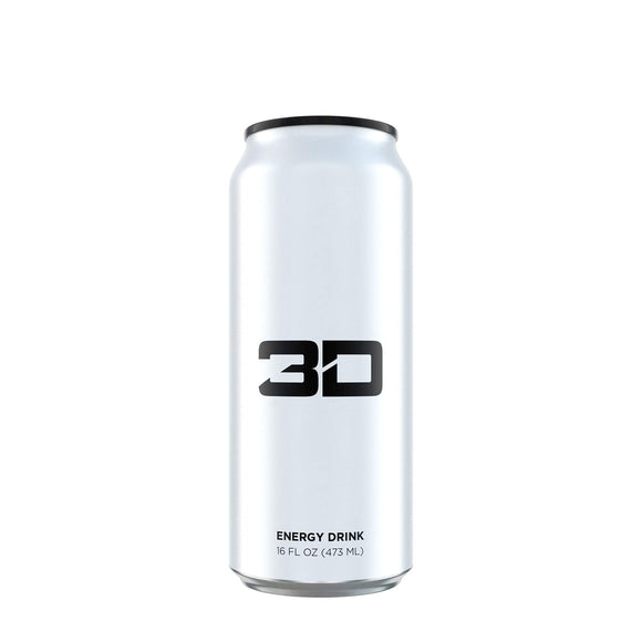 3D ENERGY DRINK 12/16oz WHITE