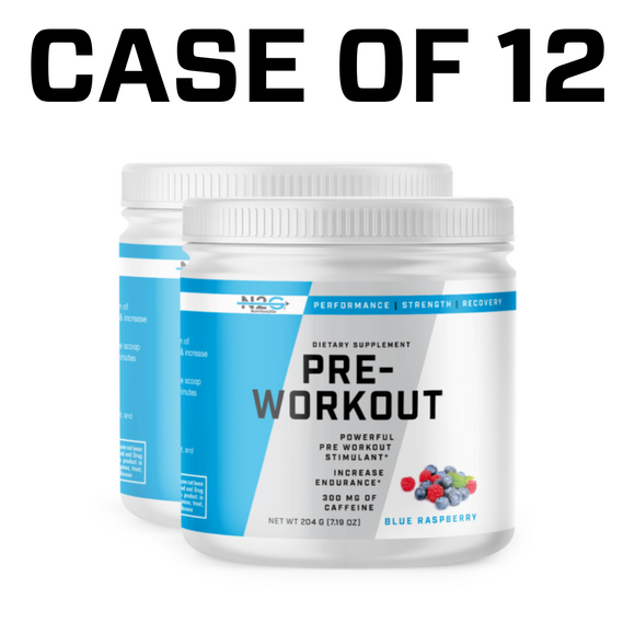 N2G Pre-Workout Blue Raspberry - CASE OF 12