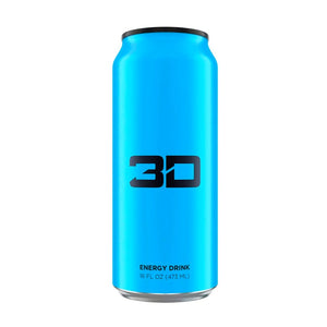 3D ENERGY DRINK 12/16oz  BLUE